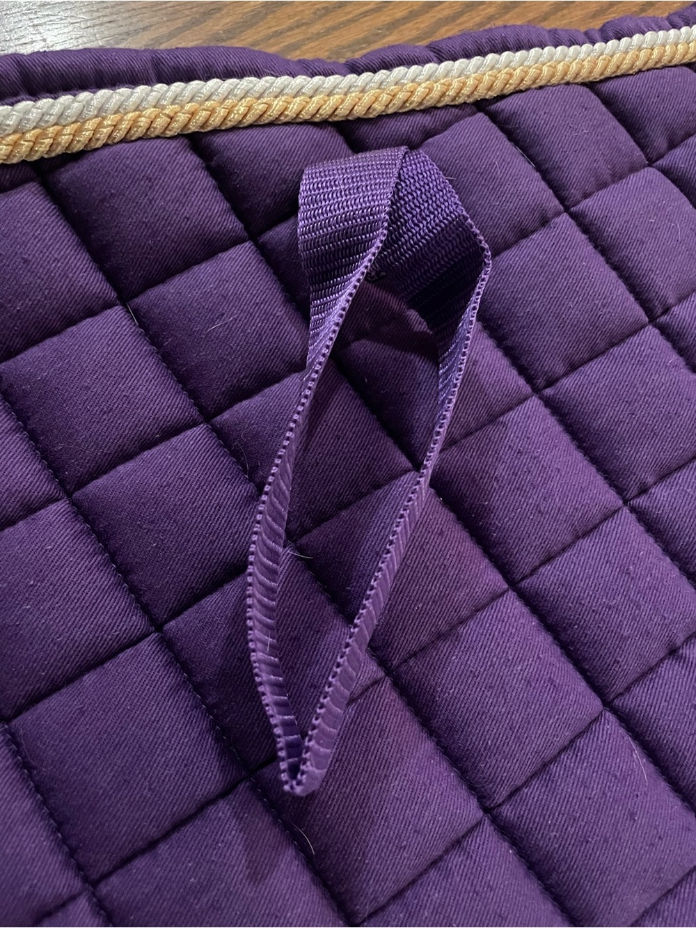 Purple All Purpose Saddle Pad Set - Picture 7 of 13
